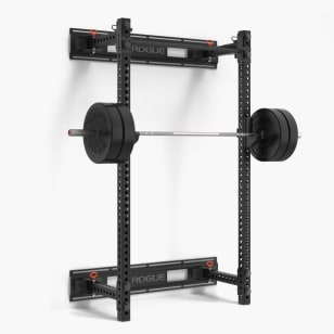 Fold back wall mounted squat rack online